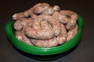 biała kiełbasa z rąbanki